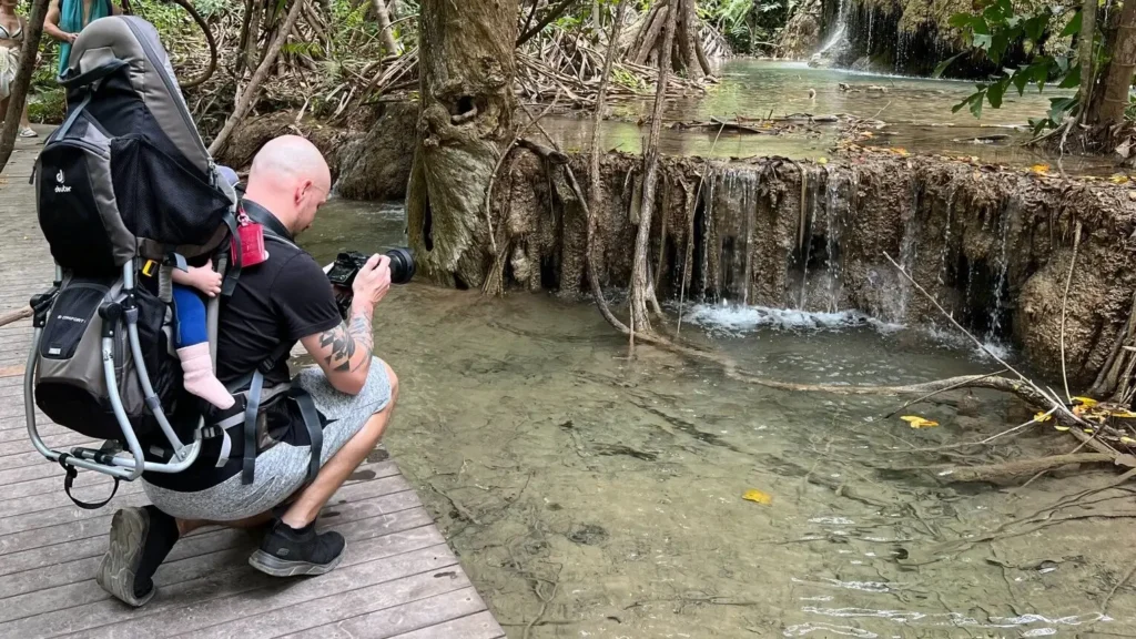 Im Urlaub in Thailand, die Kamera dabei